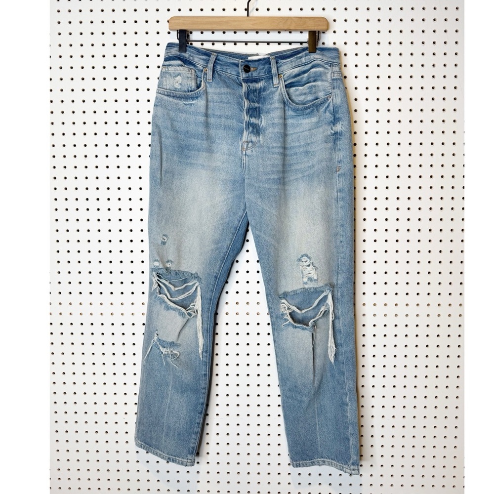 Frame‎ | Le Original Jeans LOJ207 in Glacier Destruct Wash Sz. 29 - Picture 3 of 13